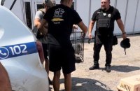 Поліція та волонтери евакуювали тварин з двох громад Харківщини