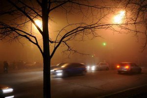 ДАІ просить водіїв бути обережнішими через туман