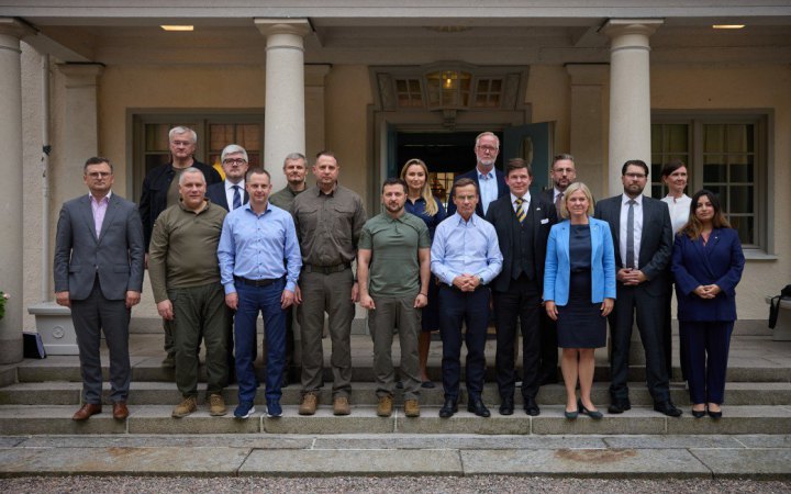 Зеленський і шведські парламентарі обговорили формулу миру і наближення України до ЄС