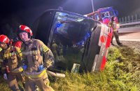 У Польщі у ДТП потрапив автобус з американськими військовими,  є постраждалі