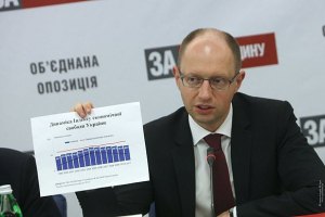 Яценюк заявил о миллиардной эмиссии Нацбанка
