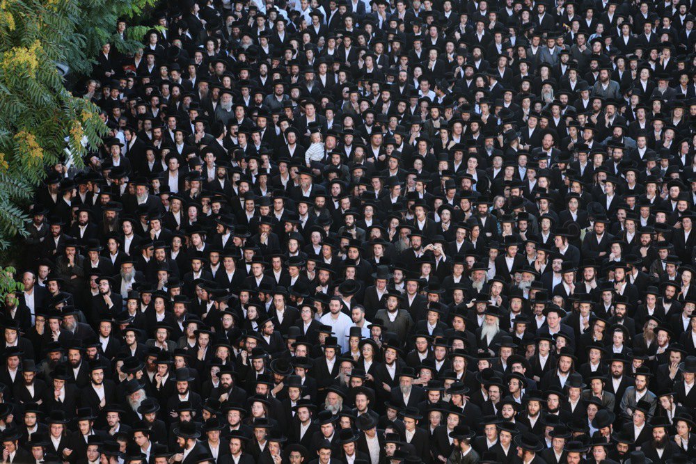 Під час протестів проти встановлення обов'язкової військової служби для ультраортодоксальних євреїв 