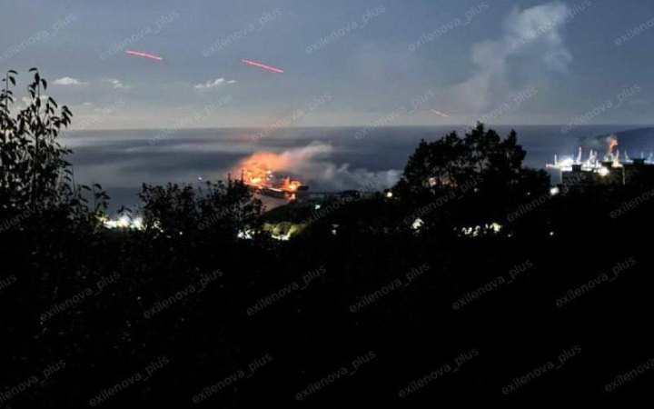 У Росії заявили, що ліквідували пожежу у терміналі Туапсе, спричинену атакою