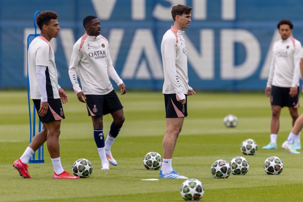 Гравці ПСЖ перед фіналом ЛЧ