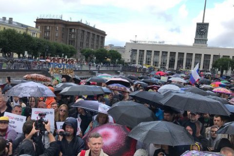 У Москві пройшла серія затримань, пов'язаних з мирною ходою 31 серпня