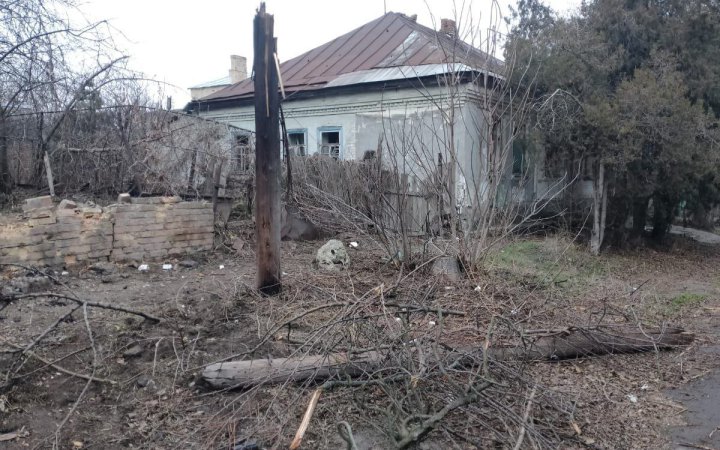 Внаслідок російської атаки по Нікопольщині пошкоджені будинки та магазин