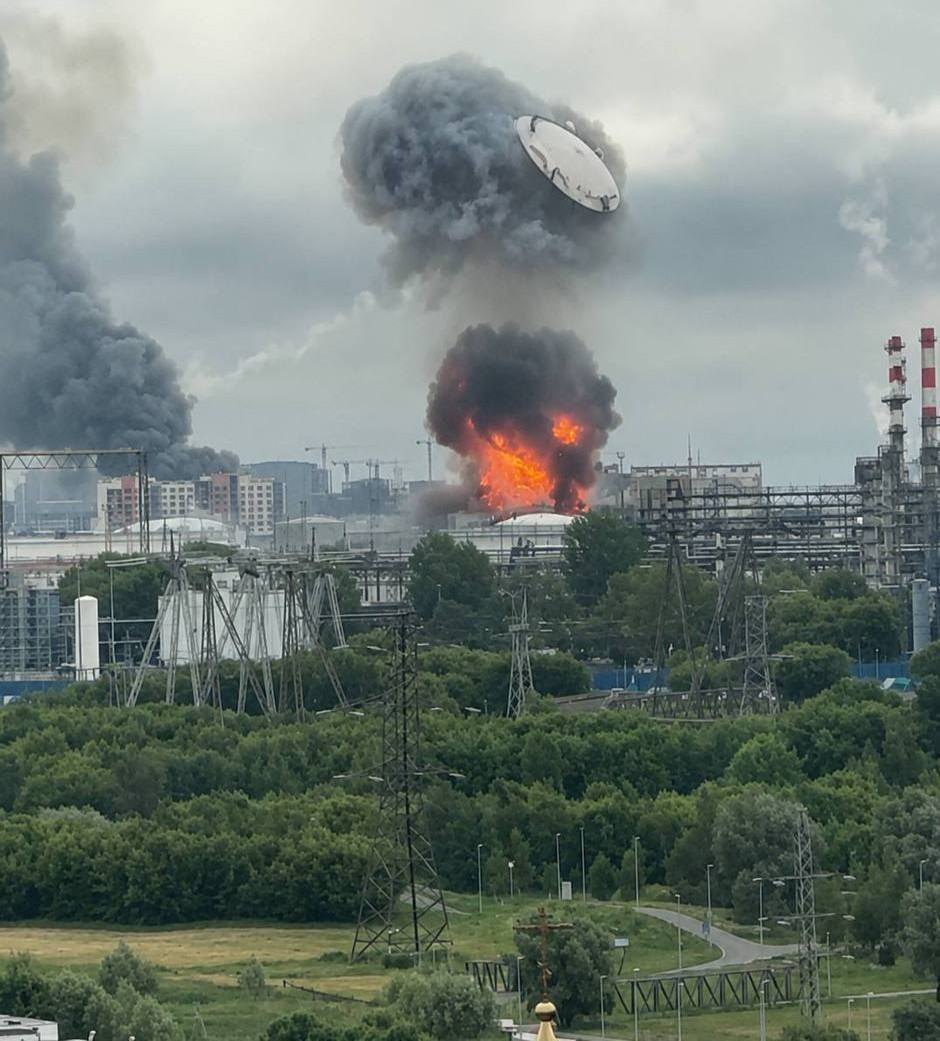 Атака на Московський НПЗ