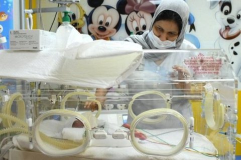 25-річна мешканка Малі народила відразу дев'ятьох дітей