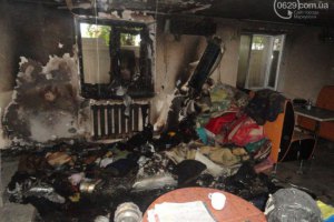 В Мариуполе неизвестные подожгли склад с вещами для бойцов АТО