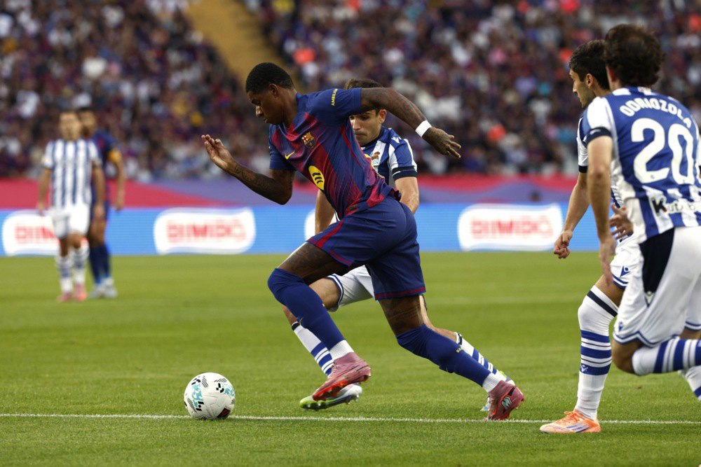 Маркус Решфорд проривається до воріт суперника