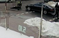 В центре Киева автомобиль полиции из кортежа президента сбил пенсионера (обновлено)