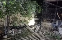 Уночі ворог вдарив чотирма ракетами по околицях Запоріжжя