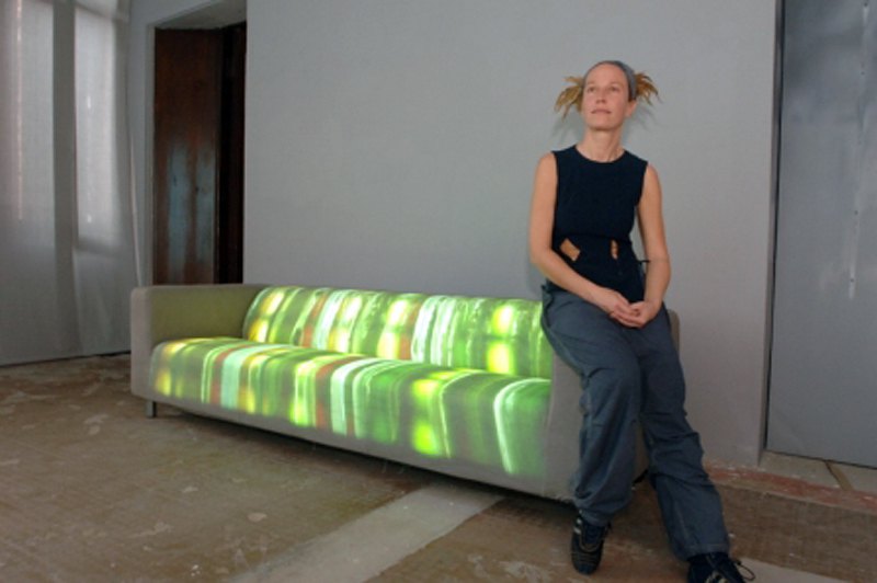 Комната Леси Заяц в украинском павильоне, 2007
