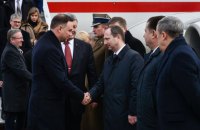 Президент Польши прибыл в Харьков