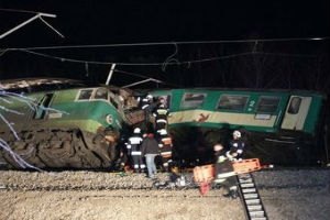 В железнодорожной аварии возле Афин погибли четыре человека