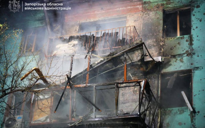 Росіяни атакували Запоріжжя БпЛА: є постраждалі (оновлено)