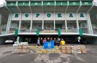 Гуманітарний штаб НОК України і УАФ доставили дитяче харчування в Полтаву, Суми і Кам'янське