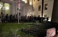 У Тбілісі протестувальники спробували захопити президентський палац (доповнено)