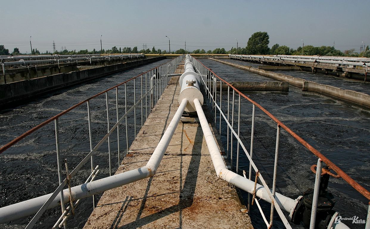 Станція аерації Бортничі. 