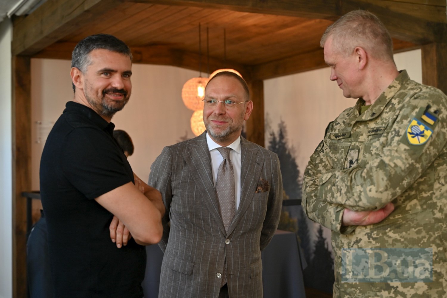 Ігор Ліскі, Сергій Власенко та Ігор Швайка (праворуч)