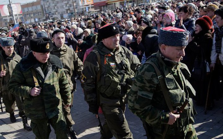 Загарбники планують об'єднати “козаків” та фейкові добровольчі батальйони на ТОТ України