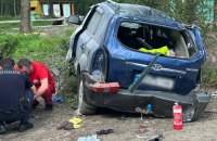 На Харківщині у ДТП загинула жінка і трирічна дитина, а учасник аварії скоїв самогубство