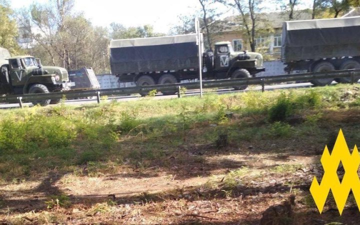 Волошин: росіяни активно перекидають озброєння та військову техніку на південий фронт через новозбудовану залізницю