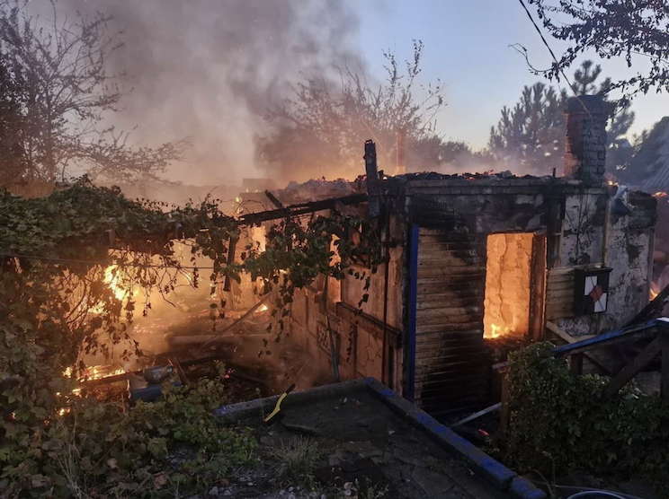 наслідки удару по Дніпропетровській області 30 серпня