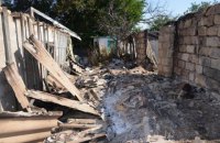 Боевики уже второй день обстреливают жилые дома поселка Зайцево