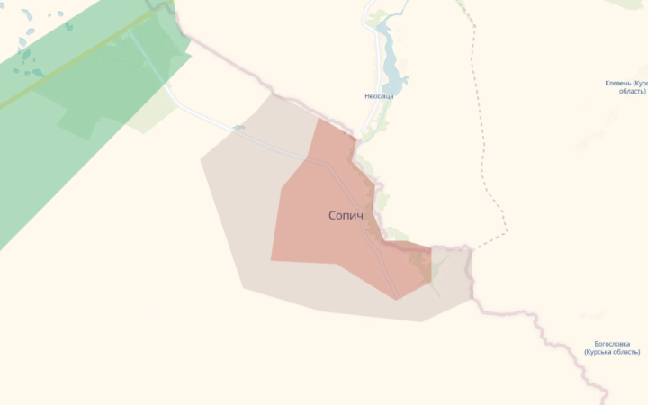 DeepState: ворог окупував село Сопич на Сумщині та просунувся ще біля трьох сіл у регіоні