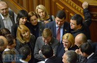 "Самопомощь" получит 20 млн гривен из бюджета из-за трети женщин во фракции