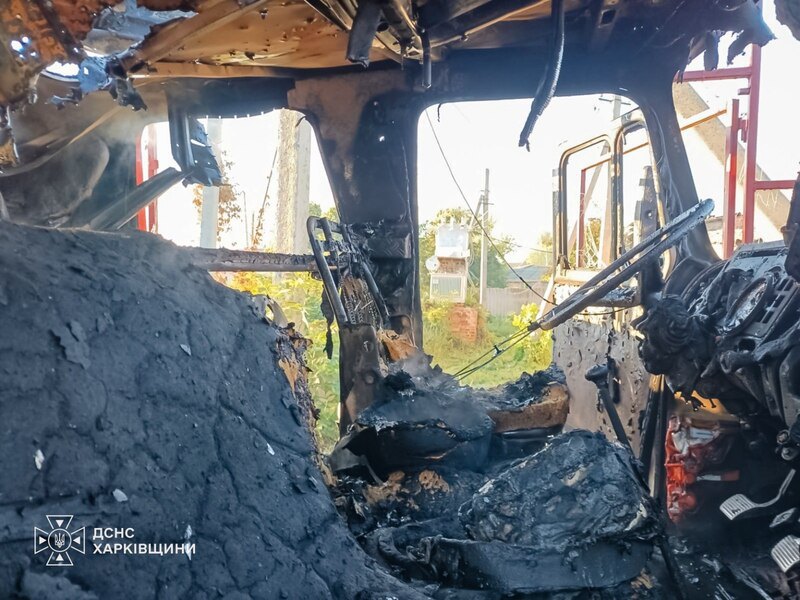 Окупанти повторно атакували рятувальників у Харківській області