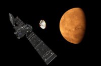 Посадочный модуль космической миссии ExoMars сел на Марс