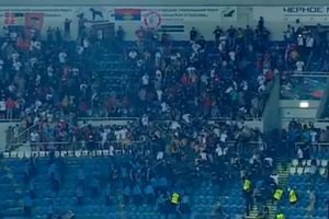 Сербские фаны избили 20 одесситов во время футбольного матча