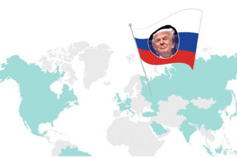 Среди 45 стран Трамп превзошел по популярности Клинтон только в России, - опрос