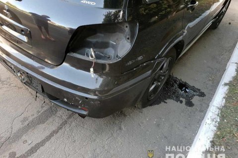 В Днепропетровской области пытались взорвать автомобиль начальника местной полиции