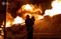 Головне за ніч та ранок суботи, 24 січня: масована атака на Київ та Київщину, обстріл Харкова, майже 140 боєзіткнень 