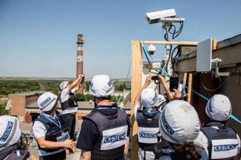 Відеокамера ОБСЄ на Донецькій фільтрувальній станції відновила роботу