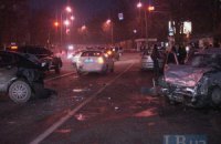 ДТП у Києві: водій у стані наркотичного сп'яніння протаранив машину ДАІ