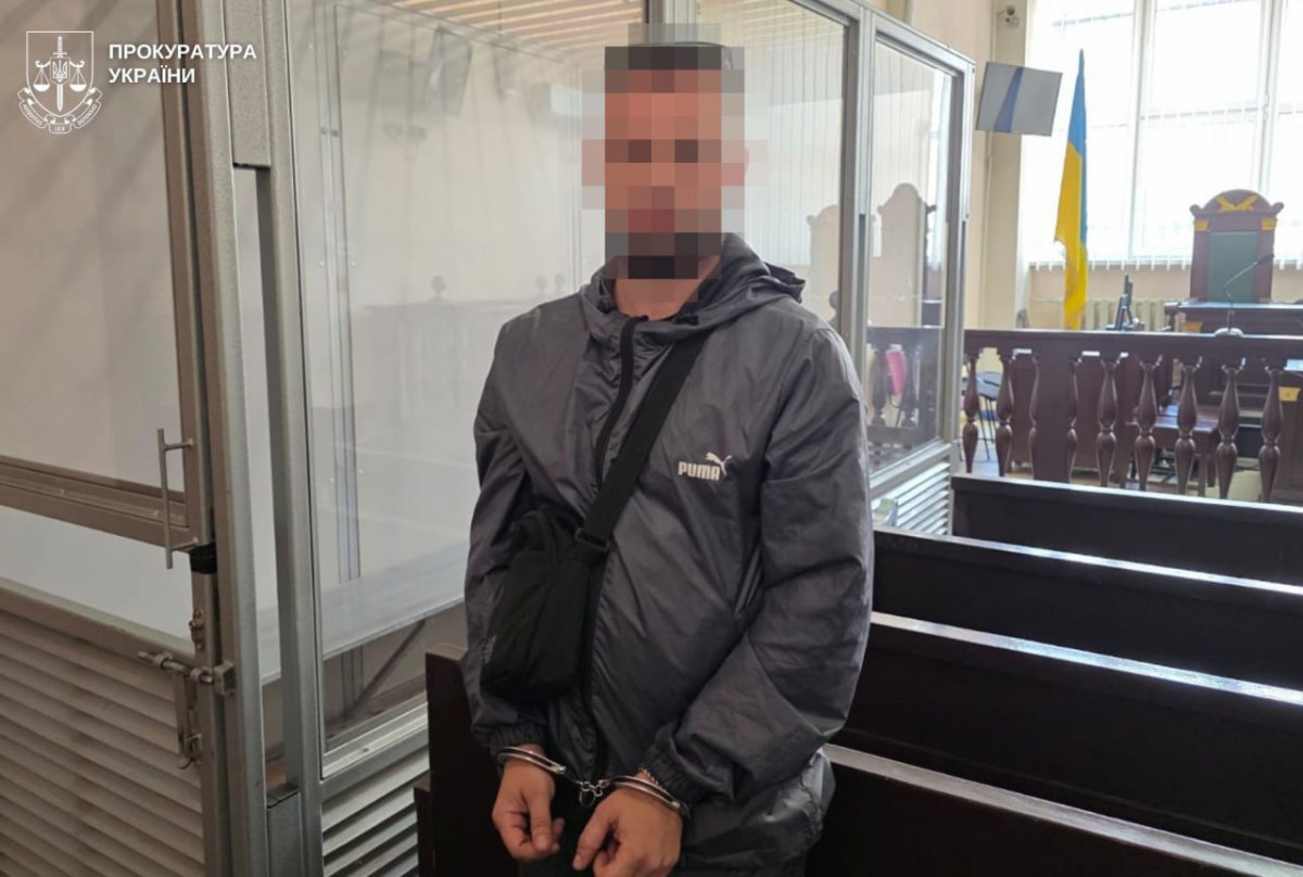 Один із затриманих 