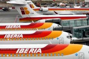 Сотрудники авиакомпании Iberia провели демонстрацию в Мадриде