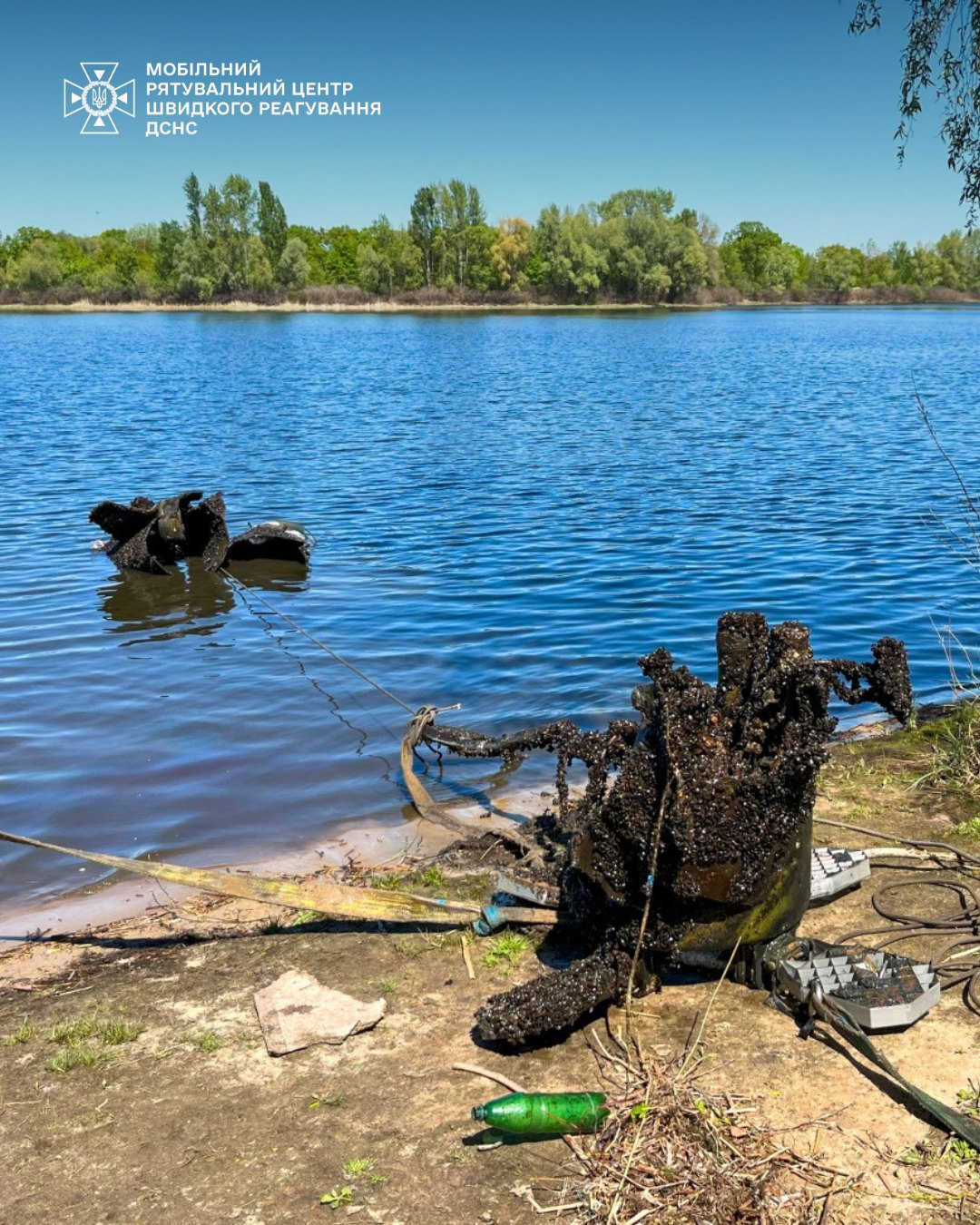 У Верблюжій затоці в Києві виявили уламки ракети “Точка-У”