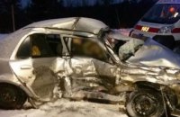 Два человека погибли в ДТП с участием микроавтобуса и легковушки в Ровенской области 