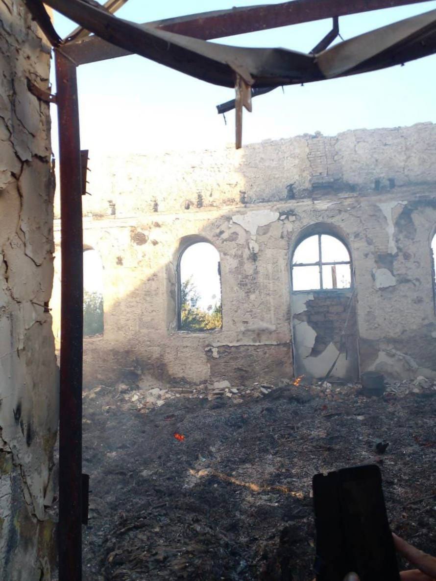 Росіяни обстріляли храм на Херсонщині 