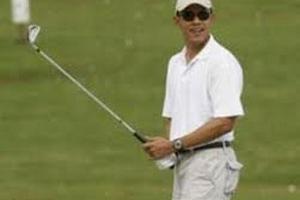 Президент США провел день рождения играя в гольф