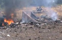 СНБО: Су-25 сбиты с территории России