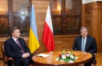 Янукович разочаровал Польшу во время своего визита