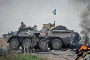 Военные не покидали пригороды Луганска, - пресс-центр АТО