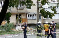 29 семей из многоэтажки на Голосеево, где произошел взрыв, попросили о переселении