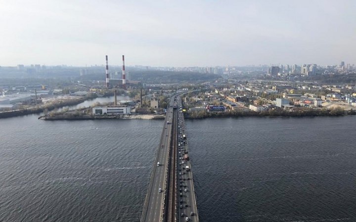 ​У Києві з 22 червня рух Південним мостом буде закрито для приватного транспорту